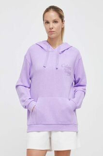 Толстовка из хлопка Colorwear Colourwear, фиолетовый