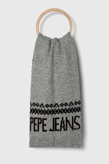 Шарф Pepe Jeans, серый