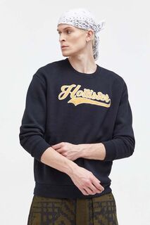 Компания Холлистер толстовка с капюшоном Hollister Co., черный