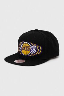 Бейсбольная кепка Mitchell &amp; Ness Los Angeles Lakers Mitchell&amp;Ness, черный Mitchell&Ness