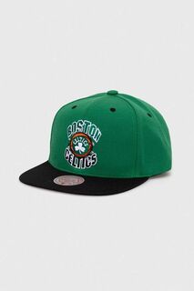 Бейсбольная кепка Mitchell &amp; Ness Boston Celtics Mitchell&amp;Ness, зеленый Mitchell&Ness