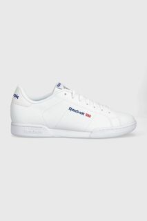 Кожаные кроссовки NPC II Reebok, белый