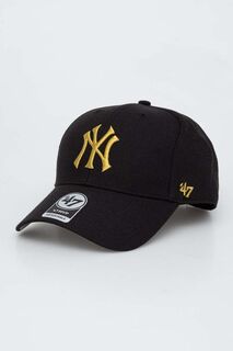 Бейсбольная кепка MLB New York Yankees 47brand, черный