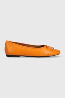 Кожаные балетки JOLIN Vagabond Shoemakers, оранжевый