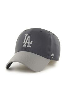 Бейсбольная кепка MLB Los Angeles Dodgers 47brand, серый