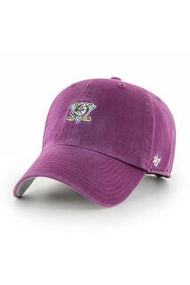 Брендовая кепка Anaheim Ducks 47 47brand, фиолетовый