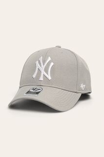 Кепка MLB «Нью-Йорк Янкиз» 47brand, серый