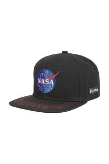 Хлопковая бейсболка Capslab X NASA CapsLab, черный Capslab®
