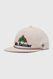 Хлопковая бейсболка Mount Rainier American Needle, бежевый