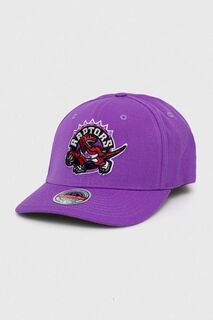 Бейсболка Mitchell &amp; Ness Toronto Raptors из смесовой шерсти Mitchell&amp;Ness, фиолетовый Mitchell&Ness