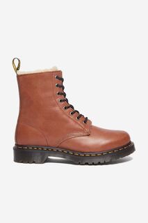 Доктор Кожаные ботинки Martens 1460 Serena Dr. Martens, коричневый