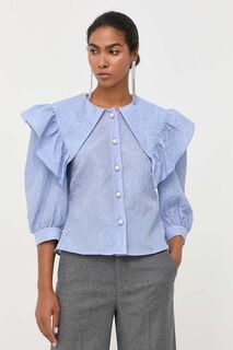 Блузка на заказ Custommade, синий