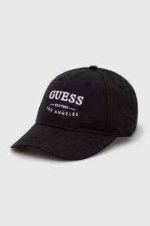 Бейсболка Guess, черный