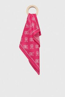 Шелковый шарф Tommy Hilfiger, розовый