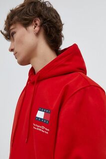 Толстовка Tommy Jeans, красный