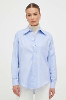 МАКС&amp;Ко. рубашка из хлопка из коллаборации с Anna Dello Russo Max&amp;Co., синий