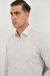 Рубашка Кельвина Кляйна Calvin Klein, серый