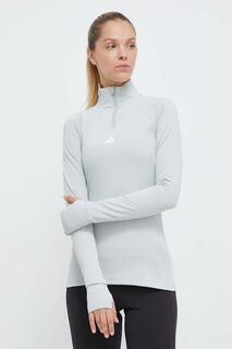 Толстовка для тренировок Techfit COLD.RDY adidas, зеленый