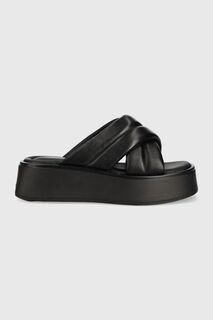 Кожаные тапочки COURTNEY Vagabond Shoemakers, черный