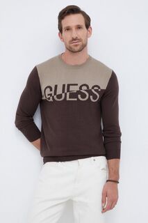 Блузка Guess, коричневый