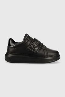 Кожаные кроссовки KAPRI Karl Lagerfeld, черный