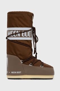 Нейлоновые зимние ботинки Icon Moon Boot, коричневый