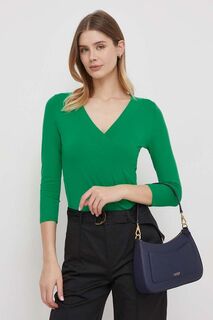Блузка Lauren Ralph Lauren, зеленый