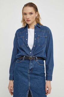 Джинсовая рубашка Леви Levi&apos;s, синий Levis