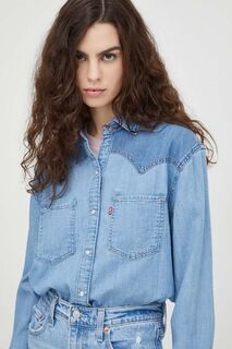 Джинсовая рубашка Леви Levi&apos;s, синий Levis