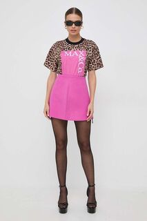 МАКС&amp;Ко. шерстяная юбка Max&amp;Co., розовый