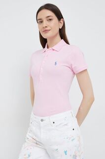 Поло 211870245013 Polo Ralph Lauren, розовый