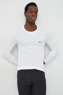 Набор из 3 хлопковых футболок BOSS с длинными рукавами Boss, мультиколор