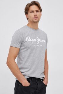 Футболка Original Stretch Pepe Jeans, серый