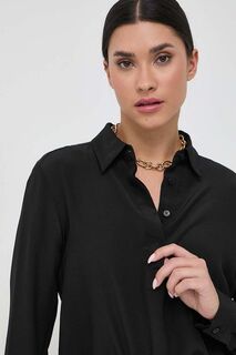 Шелковая блузка Marella, черный