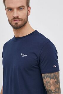 Футболка Original Basic 3 Pepe Jeans, темно-синий