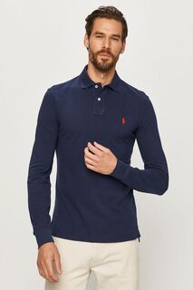 Футболка с длинным рукавом Polo Ralph Lauren, темно-синий