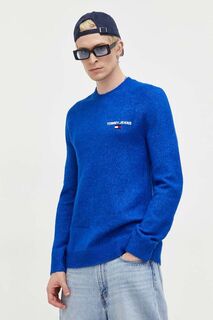 Свитер Томми Джинс Tommy Jeans, синий