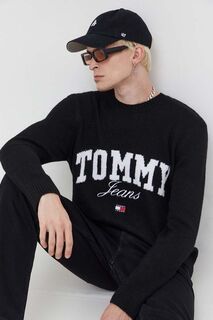 Свитер Томми Джинс Tommy Jeans, черный