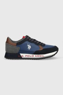 НАС. Поло Ассн. кроссовки CLEEF U.S. Polo Assn., темно-синий