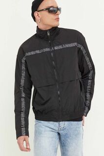 Карл Лагерфельд Джинсовая куртка Karl Lagerfeld, черный