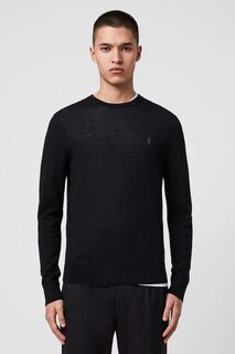 Свитер MODE MERINO CREW AllSaints, черный