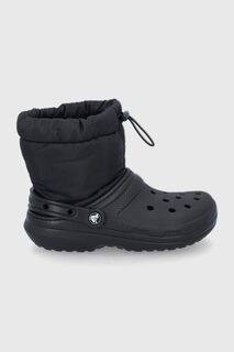 Зимние ботинки Classic на подкладке Neo Puff Boot Crocs, черный