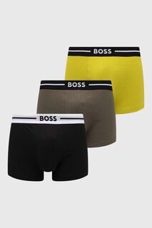 Комплект из трех боксеров BOSS Boss, мультиколор