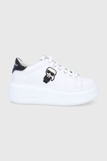 Кожаные туфли KL63530.011 Karl Lagerfeld, белый