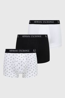 Комплект из трех боксеров Armani Exchange, мультиколор
