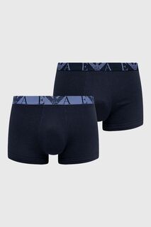 Комплект боксеров , 3 шт. Emporio Armani Underwear, темно-синий