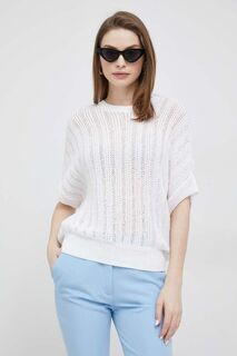 Тонкий свитер DKNY, белый