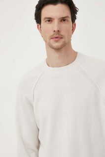 Шерстяной свитер Calvin Klein, бежевый