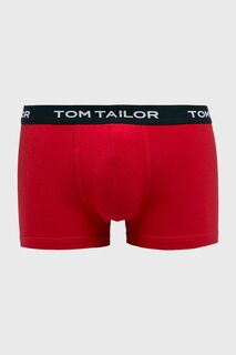 Шорты-боксеры (3 шт.) Denim — Tom Tailor, красный