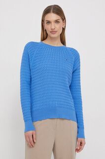 Хлопковый свитер Tommy Hilfiger, синий